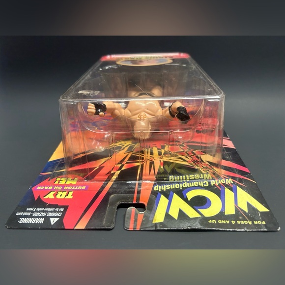 WCW 1998 ATOMIC ELBOW GOLDBERG ACTION FIGURE Brand New In Package Toymakers - Picture 6 of 9